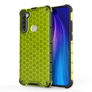 For Xiaomi Redmi Note 8T Shockproof Honeycomb PC + TPU Case(Green) (OEM)