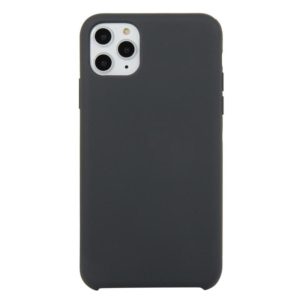 For iPhone 11 Pro Solid Color Solid Silicone Shockproof Case(Ash) (OEM)