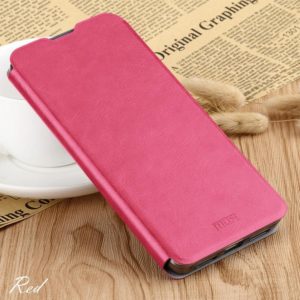 For Huawei P30 MOFI Rui Series Classical Leather Flip Leather Case With Bracket Embedded Steel Plate All-inclusive(Red) (MOFI) (OEM)