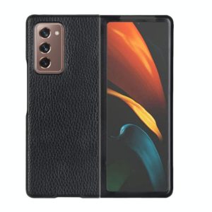 For Samsung Galaxy Z Fold2 5G Litchi Texture Shockproof Protective Case(Black) (OEM)