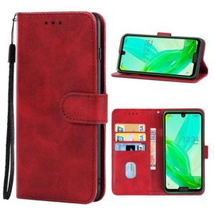 Leather Phone Case For Sharp Aquos R2(Red) (OEM)