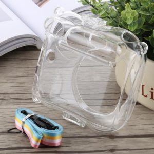 Protective Crystal Shell Case with Strap for FUJIFILM instax mini 25 (Transparent) (OEM)