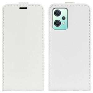 For OnePlus Nord CE 2 Lite 5G R64 Texture Vertical Flip Leather Phone Case(White) (OEM)