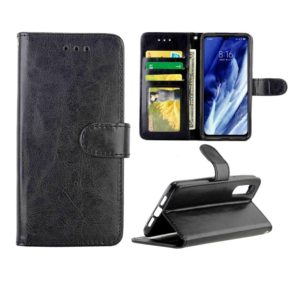For Xiaomi Mi 9 Pro Crazy Horse Texture Leather Horizontal Flip Protective Case with Holder & Card Slots & Wallet & Photo Frame(Black) (OEM)