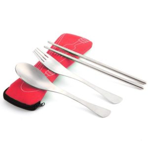 Three-Piece Outdoor Cutlery (OEM)