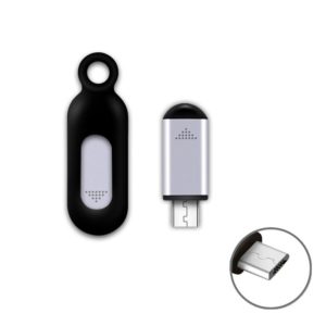 R09 Mobile Phone Intelligent Remote Control Infrared Mobile Phone Remote Control, Interface: Micro USB (Silver) (OEM)