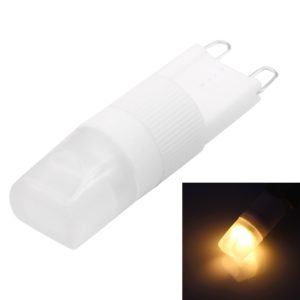 G9 2W 80-100LM Dimmable Ceramic Light Bulb, 1 High Power LED, Warm White Light, AC 220V (OEM)