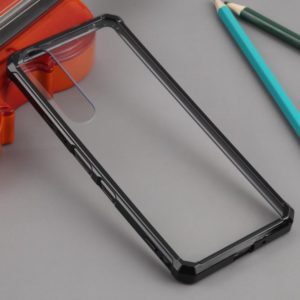 For Sony Xperia 1 III Shockproof Scratchproof TPU + Acrylic Protective Case(Black) (OEM)