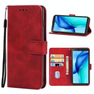 Leather Phone Case For Blackview BV6300 Pro / BV6300(Red) (OEM)
