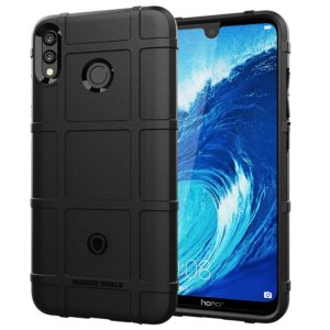 Full Coverage Shockproof TPU Case for Huawei Y9 (2019)(Black) (OEM)