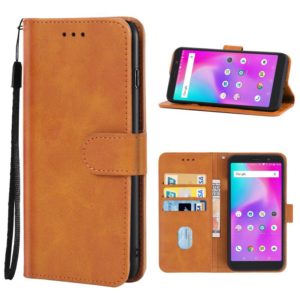 Leather Phone Case For AGM X3(Brown) (OEM)