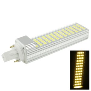 G24 12W 1000LM LED Transverse Light Bulb, 52 LED SMD 5050, Warm White Light, AC 220V (OEM)