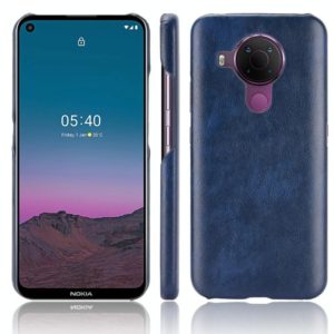 For Nokia 5.4 Shockproof Litchi Texture PC + PU Case(Blue) (OEM)