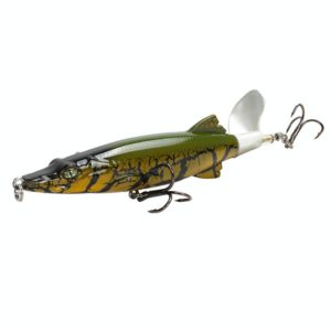 13cm Sub-Propeller Fish Bait Propeller Tractor Pencil Bionic Bait(A) (OEM)