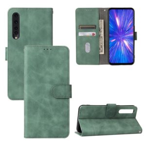 For Rakuten Big Solid Color Skin Feel Magnetic Buckle Horizontal Flip Calf Texture PU Leather Case with Holder & Card Slots & Wallet(Green) (OEM)