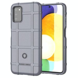 For Samsung Galaxy A03s Full Coverage Shockproof TPU Case(Grey) (OEM)
