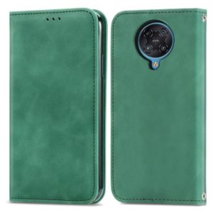 For Xiaomi Redmi K30 Pro / K30 Ultra Retro Skin Feel Business Magnetic Horizontal Flip Leather Case With Holder & Card Slots & Wallet & Photo Frame(Green) (OEM)