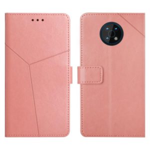 For Nokia G50 5G Y Stitching Horizontal Flip Leather Phone Case(Rose Gold) (OEM)