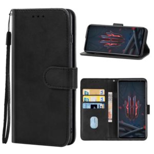 Leather Phone Case For ZTE nubia Red Magic 6s(Black) (OEM)