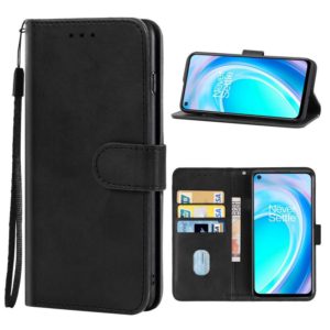For OnePlus Nord CE 2 Lite 5G Leather Phone Case(Black) (OEM)