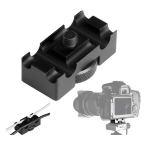 BEXIN Camera Quick Release Plate Data Cable Fixer Holder for Canon EOS 5D Mark IV (BEXIN) (OEM)