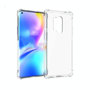 For OnePlus 8 Pro Shockproof Non-slip Waterproof Thickening TPU Protective Case(Transparent) (OEM)