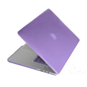 Hard Crystal Protective Case for Macbook Pro Retina 15.4 inch(Purple) (OEM)