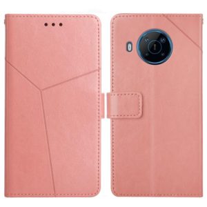 For Nokia X100 Y Stitching Horizontal Flip Leather Phone Case(Rose Gold) (OEM)
