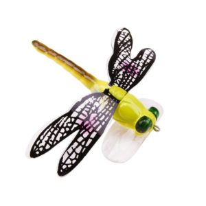 QT01 7cm / 6g Flying Fishing Bait Long Hook Bionic Dragonfly Bait(A (Yellow)) (OEM)