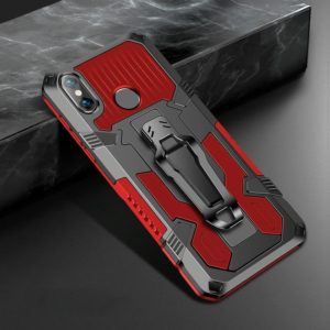 For Xiaomi Redmi Note 5 Pro Machine Armor Warrior Shockproof PC + TPU Protective Case(Red) (OEM)