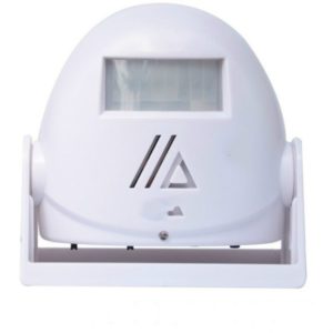 Wireless Intelligent Doorbell Infrared Motion Sensor Voice Prompter Warning Door Bell Alarm(White) (OEM)