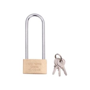 Copper Padlock Small Lock, Style: Long Lock Beam, 40mm Not Open (OEM)