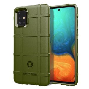 For Galaxy A71 Full Coverage Shockproof TPU Case(Army Green) (OEM)