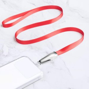 Power Vehicle Mobile Phone Anti-lost Lanyard With Patch,Style: Crossbody Model(Lucky Red) (OEM)