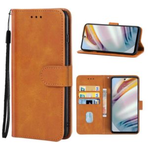 For Motorola Moto G60 / G40 Fusion Leather Phone Case(Brown) (OEM)