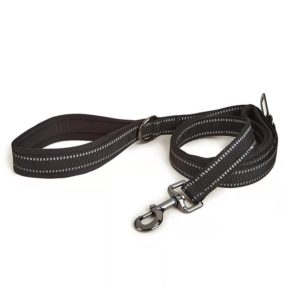 Anti-break Pet Leash Car Dual-purpose Reflective Seat Belt, Size: XL(Black) (OEM)