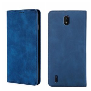 For Nokia C01 Plus/C1 2nd Editon Skin Feel Magnetic Horizontal Flip Leather Phone Case(Blue) (OEM)