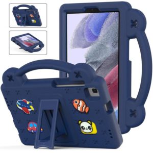 For Samsung Galaxy Tab A7 Lite 8.7 2021 T220/T225 Handle Kickstand Children EVA Shockproof Tablet Case(Navy Blue) (OEM)