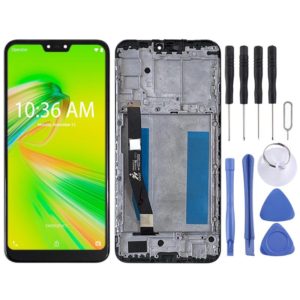 OEM LCD Screen for Asus Zenfone Max Plus (M2) ZB634KL A001D Digitizer Full Assembly with Frame（Black) (OEM)