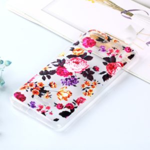 Transparent Varnish Painting Soft TPU Case For Xiaomi Redmi 6A(Flowers) (OEM)