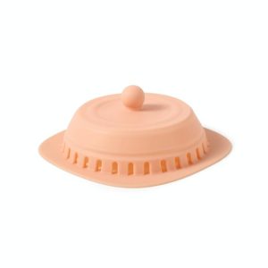 Silicone Floor Drain Cover For Kitchen And Bathroom Sewer Press Deodorant Cover Filter(Pink) (OEM)
