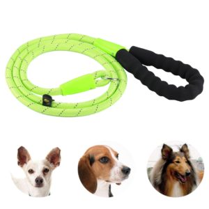 Pet Dog Training Traction Rope Reflective Light Leash with Bold Handle (OEM)