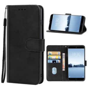 Leather Phone Case For Meizu 15(Black) (OEM)