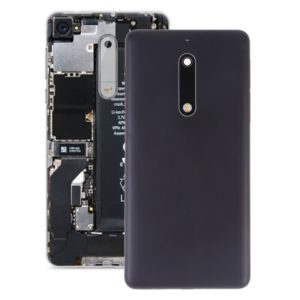 Battery Back Cover with Camera Lens & Side Keys for Nokia 5(Black) (OEM)