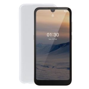 TPU Phone Case For Nokia 1.3(Transparent White) (OEM)