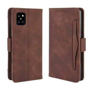 For Galaxy M60S / A81 / Note 10 Lite Wallet Style Skin Feel Calf Pattern Leather Case with Separate Card Slots & Holder & Wallet & Photo Frame(Brown) (OEM)
