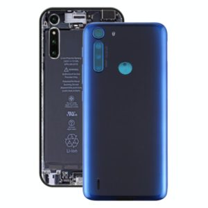 Battery Back Cover for Motorola One Fusion (Blue) (OEM)