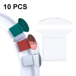 10 PCS Toilet Lid Lifter Convenient Toilet Lid Handle(Transparent) (OEM)