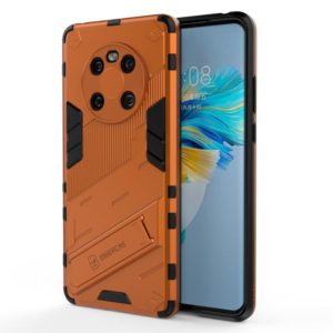 For Huawei Mate 40 Punk Armor 2 in 1 PC + TPU Shockproof Case with Invisible Holder(Orange) (OEM)