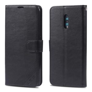For OPPO K3 / Realme X AZNS Sheepskin Texture Horizontal Flip Leather Case with Holder & Card Slots & Wallet(Black) (AZNS) (OEM)